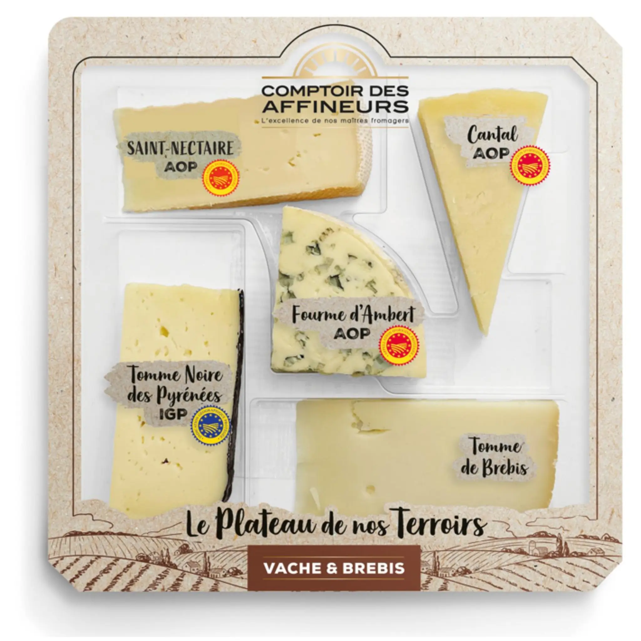 SAVEURS DES TERROIRS Plateau de nos terroirs