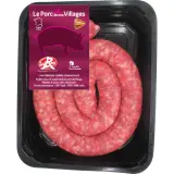 LE PORC DE NOS VILLAGES CULTIVONS LE BON Saucisse roulée