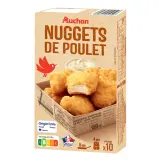 AUCHAN Nuggets de poulet