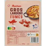 Auchan Gros Lardons Fumés, 160g