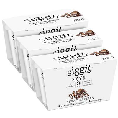 Siggi's Skyr Stracciatella, Lot de 3 - 2x140g