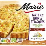 Marie Tarte aux Noix de Saint-Jacques, Petits Légumes Cuisinés, 350g