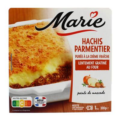 Marie Hachis Parmentier Gratiné à l'Emmental, 1 Part - 300g