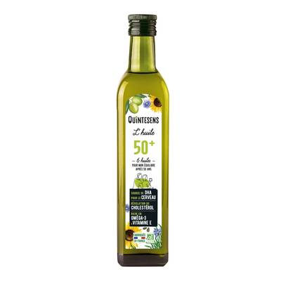 Quintesens Huile bio 50ans+, 50cl