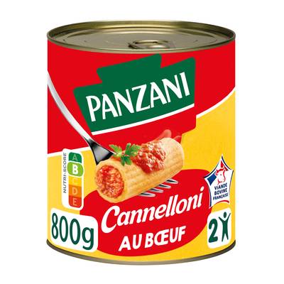 Panzani Cannelloni en conserve pour 2, 800g