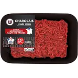 Viande hachée Charolaise 15% MG, U (350 g)
