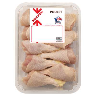 Pilon de poulet blanc, Prix mini (800 g)