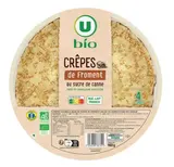 Crêpes de froment au sucre de canne, U BIO  (4 x 160 g)