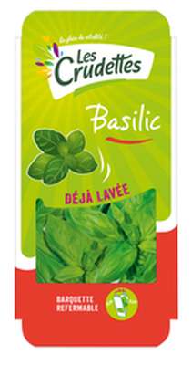 Basilic déjà lavé, Les Crudettes  (11 g)