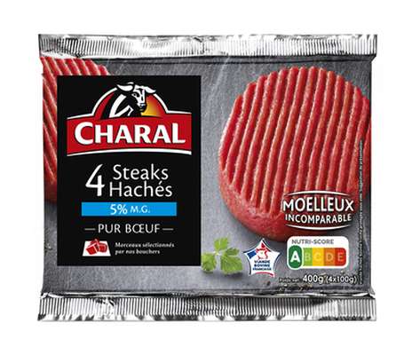 Steak haché 5%MG, Charal (4 x 100 g)