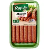 Merguez de volaille, Reghalal (x 6)