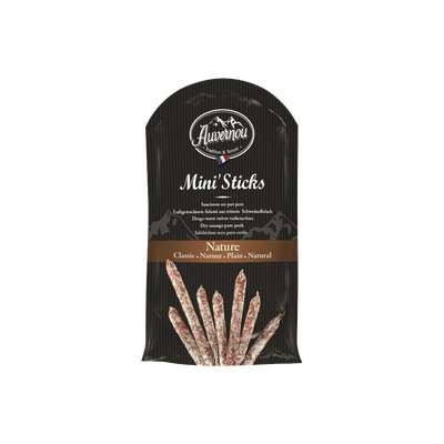 Mini saucisson stick nature, Auvernou (100 g)