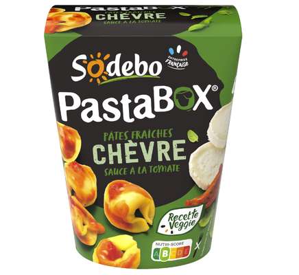 PastaBox chèvre et sauce tomate, Sodebo (280 g)