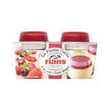 Panna Cotta Coulis 5 Fruits Rouges, Rians (2 x 120 g)
