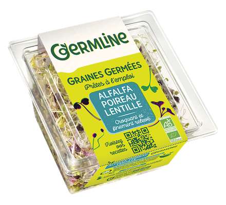 Alfalfa/poireaux/lentilles BIO, Germline (60 g)