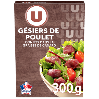 Gésiers de volaille confits - 300g