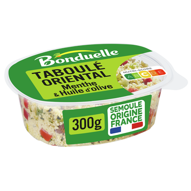 Taboulé à la menthe l'huile d'olive extra vierge BONDUELLE, 300g