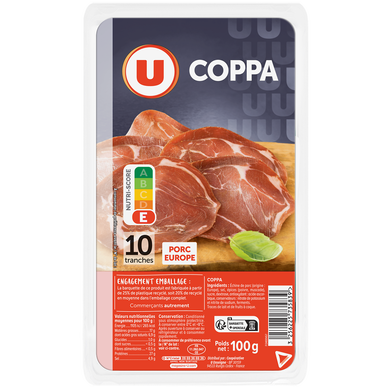 Coppa - x10 tranches, 100g