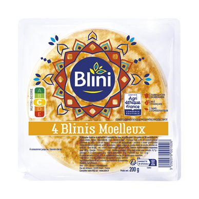 Moëlleux BLINIS, paquet de 200g