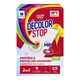 Lingette anti-décoloration DECOLOR STOP Ravive Couleurs EAU ECARLATE x18 lingettes