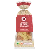 Brioche tressée aux perles de sucre  450g