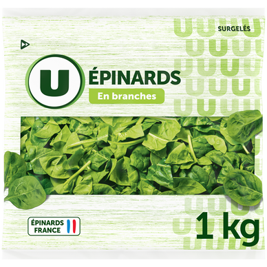 Epinards branches U 1kg