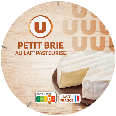 Petit Brie pasteurisé 31%mg, 500G