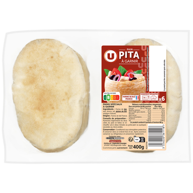 Pains pita x6 - 400g