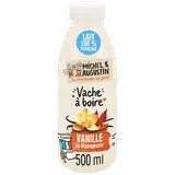 Yaourt à boire vanille de Madagascar MICHEL ET AUGUSTIN - Bouteille de500 ml