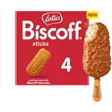Bâtonnets avec morceaux de biscuit caramélisé LOTUS x4 264g