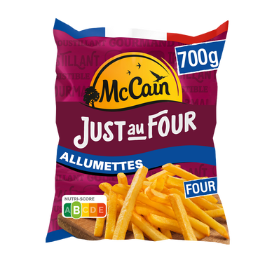 Frites Allumettes Just Au Four MCCAIN - 700g