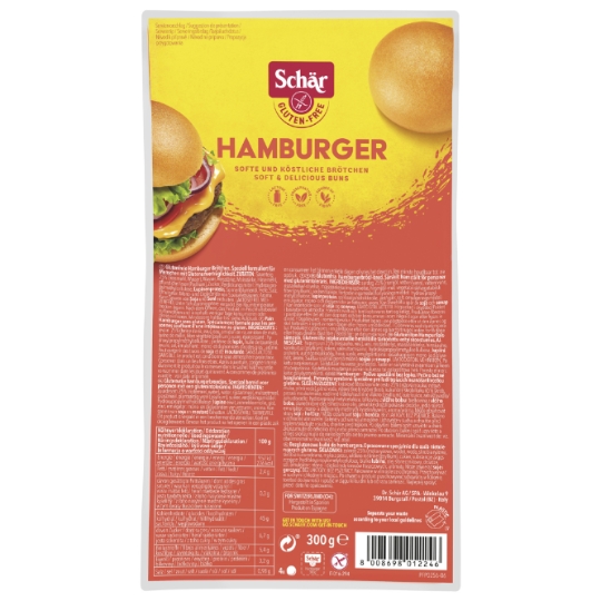 Pain Hamburger sans gluten SCHAR