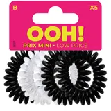 Elastiques pour Cheveux Wavy Noir et Blanc OOH !