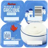 AUCHAN Yaourt à la grecque nature
