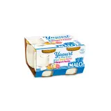 MALO Yaourt au lait entier aromatisé ananas coco goyave mangue passion