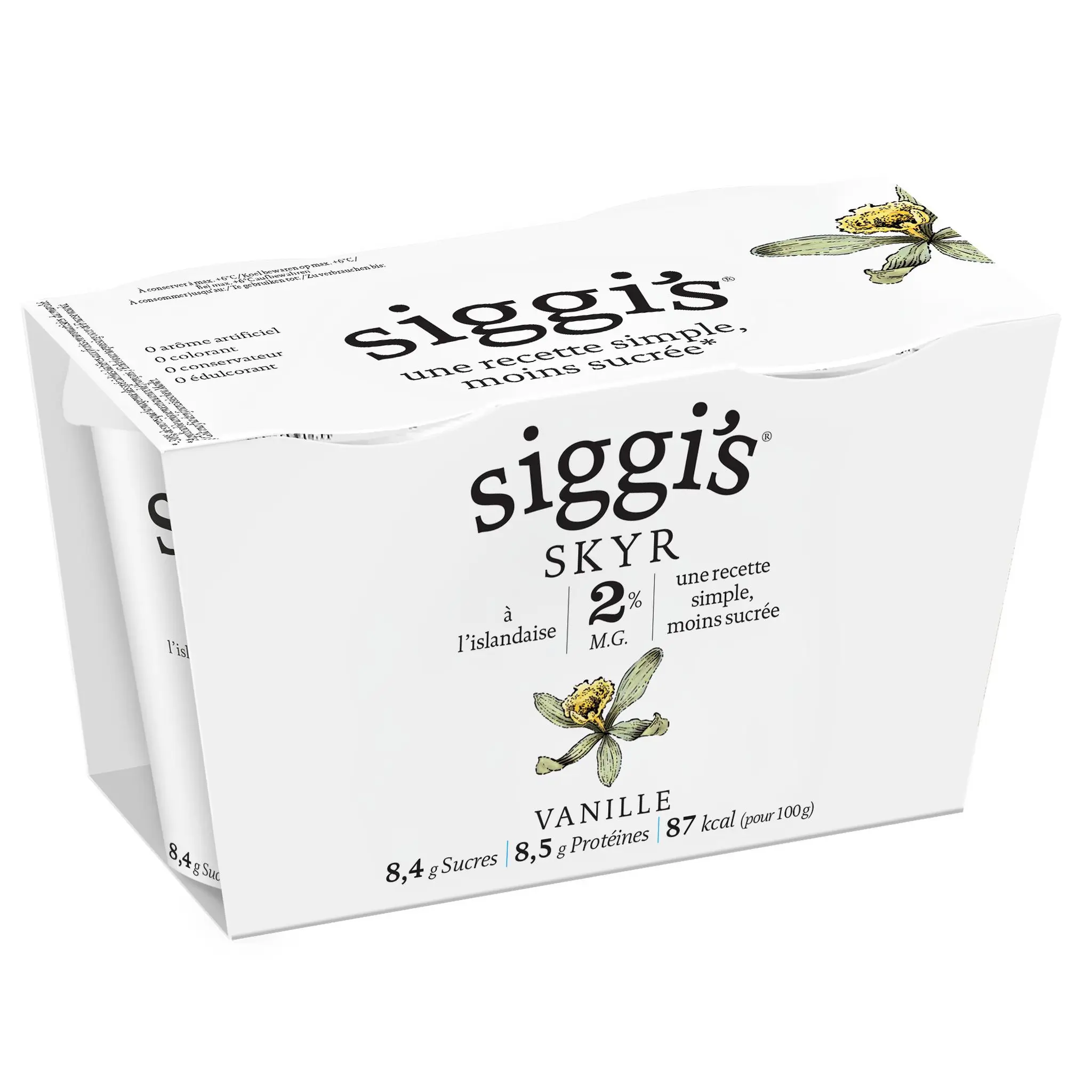 SIGGI'S Skyr à l'islandaise à la vanille