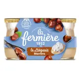 LA FERMIERE Liégeois à la crème de marron