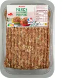AUCHAN Farce à légumes pur porc