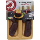 AUCHAN Boudin noir Antillais