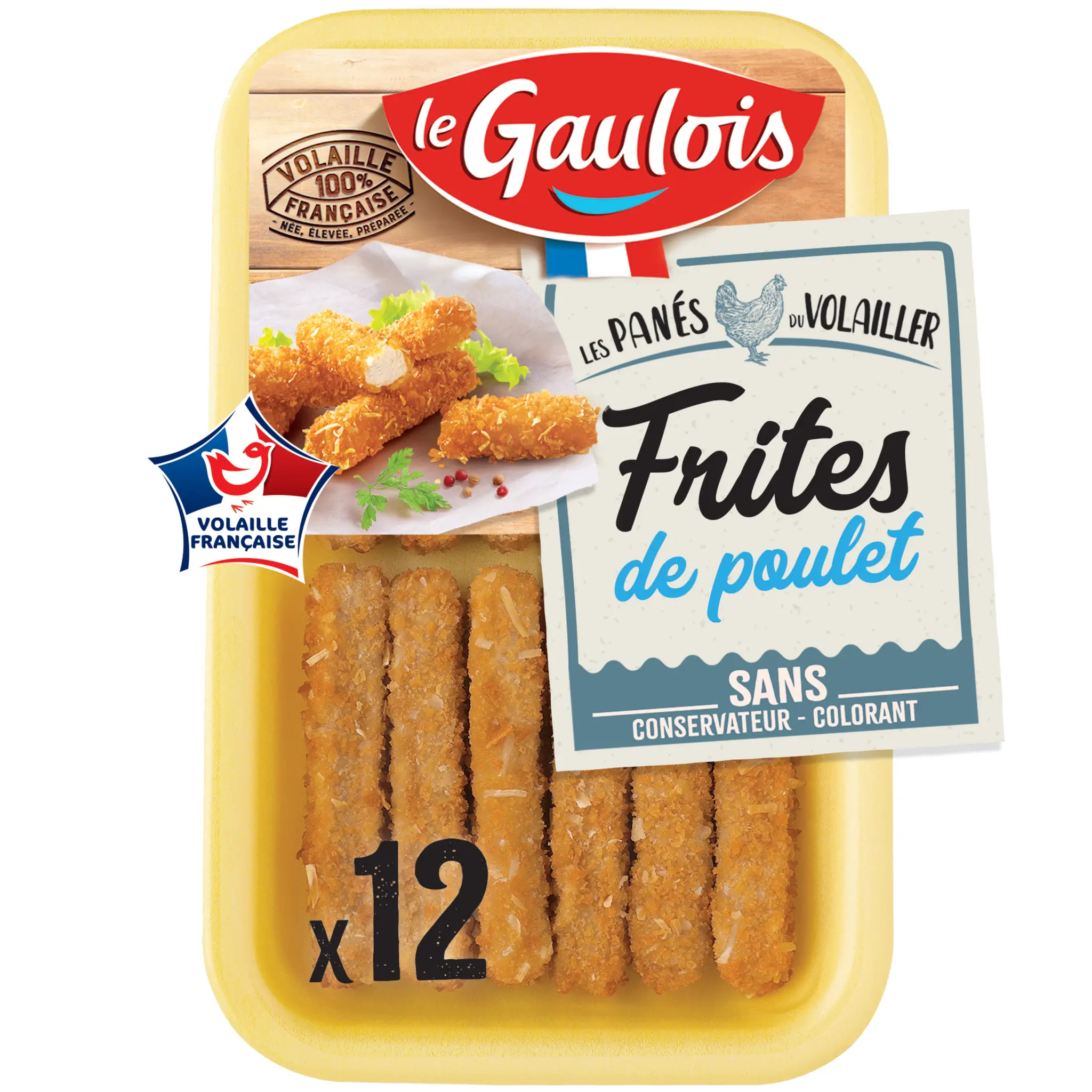 LE GAULOIS Frites de poulet panées