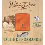 WILLIAM & JAMES Truite de Normandie fumée