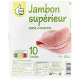 POUCE Jambon supérieur dégraissé sans couenne