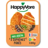 HAPPYVORE Suprêmes panés végétaux et gourmands