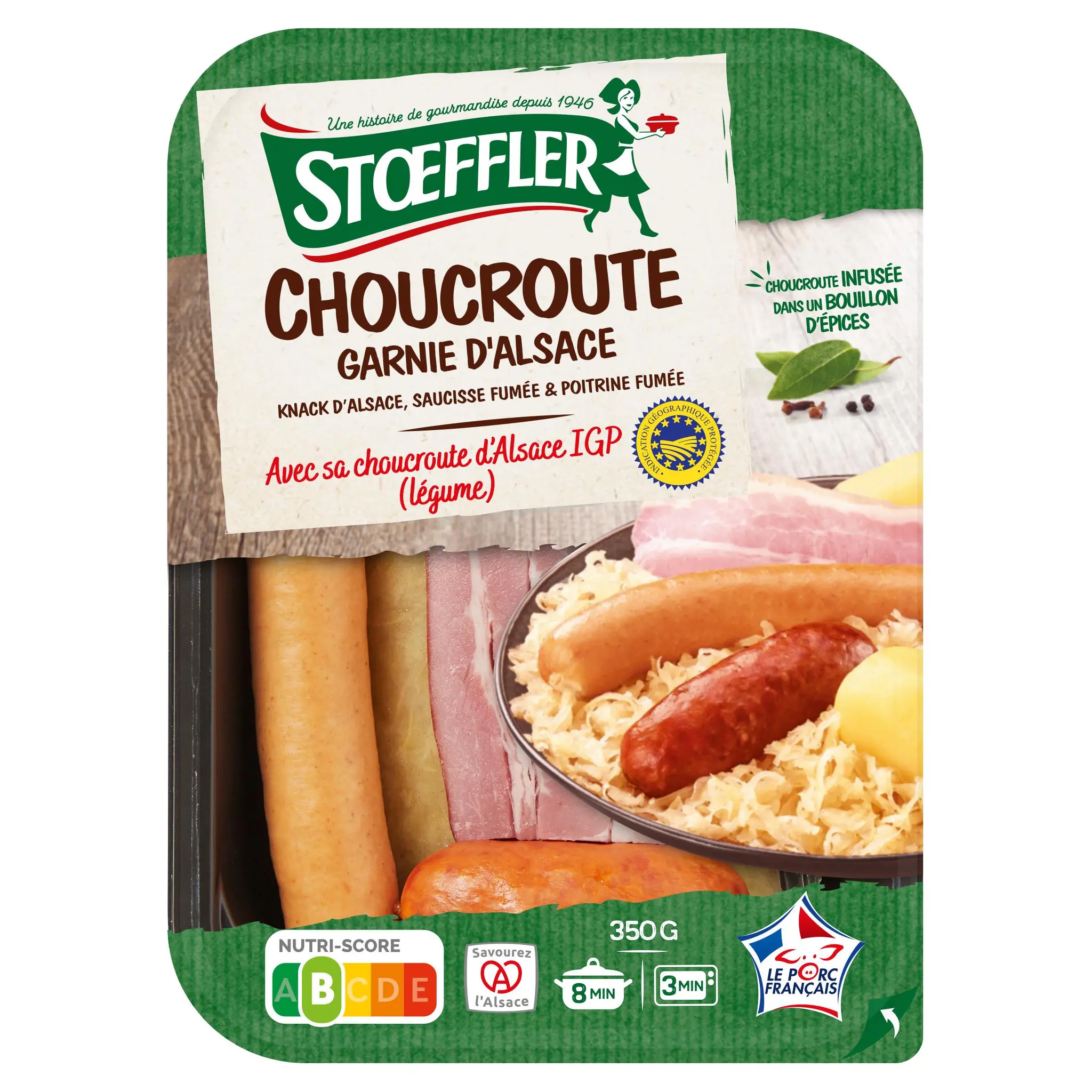 STOEFFLER Choucroute garnie d'Alsace