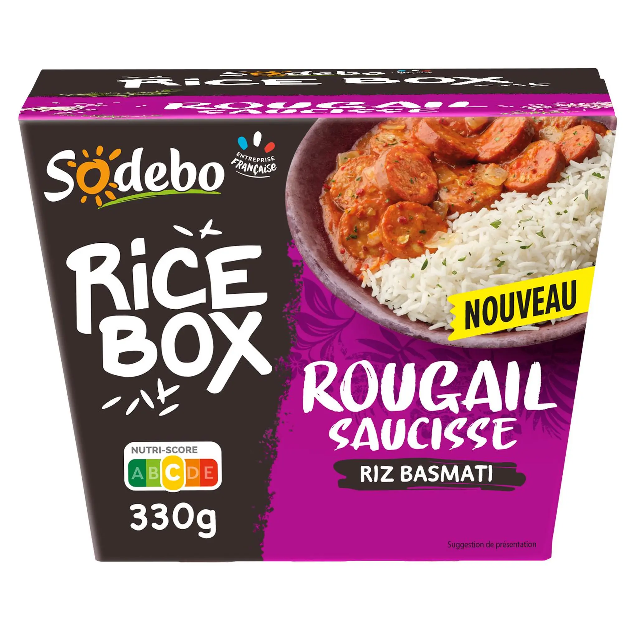 SODEBO Ricebox rougail saucisse riz basmati