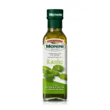 MONINI Préparation culinaire aromatisée au basilic à base d'huile d'olive vierge extra