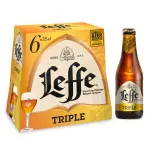 LEFFE Bière blonde triple 8,5% pack bouteilles