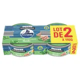 Petit Navire Thon mariné basilic 2x110g