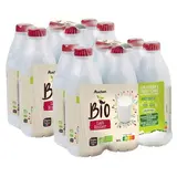 Auchan Solidaires Bio Lait entier Bio UHT, Lot de 2 - 6x1L