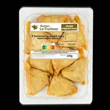 Auchan Le Traiteur Samossa au Poulet et Curry, 8 pièces - 220g